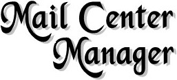 Mail Center Manager Pricing Estimating Accounting